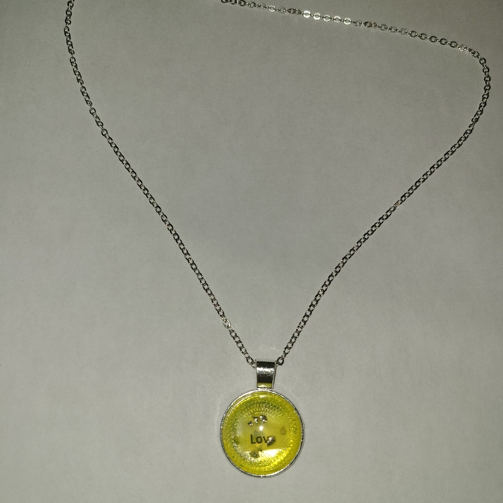 Yellow Love necklace